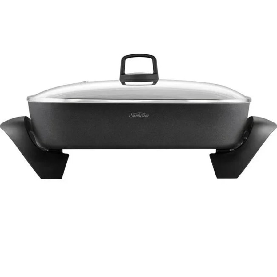 Sunbeam DiamondForce Electric Banquet Fry Pan Cooker Non-Stick