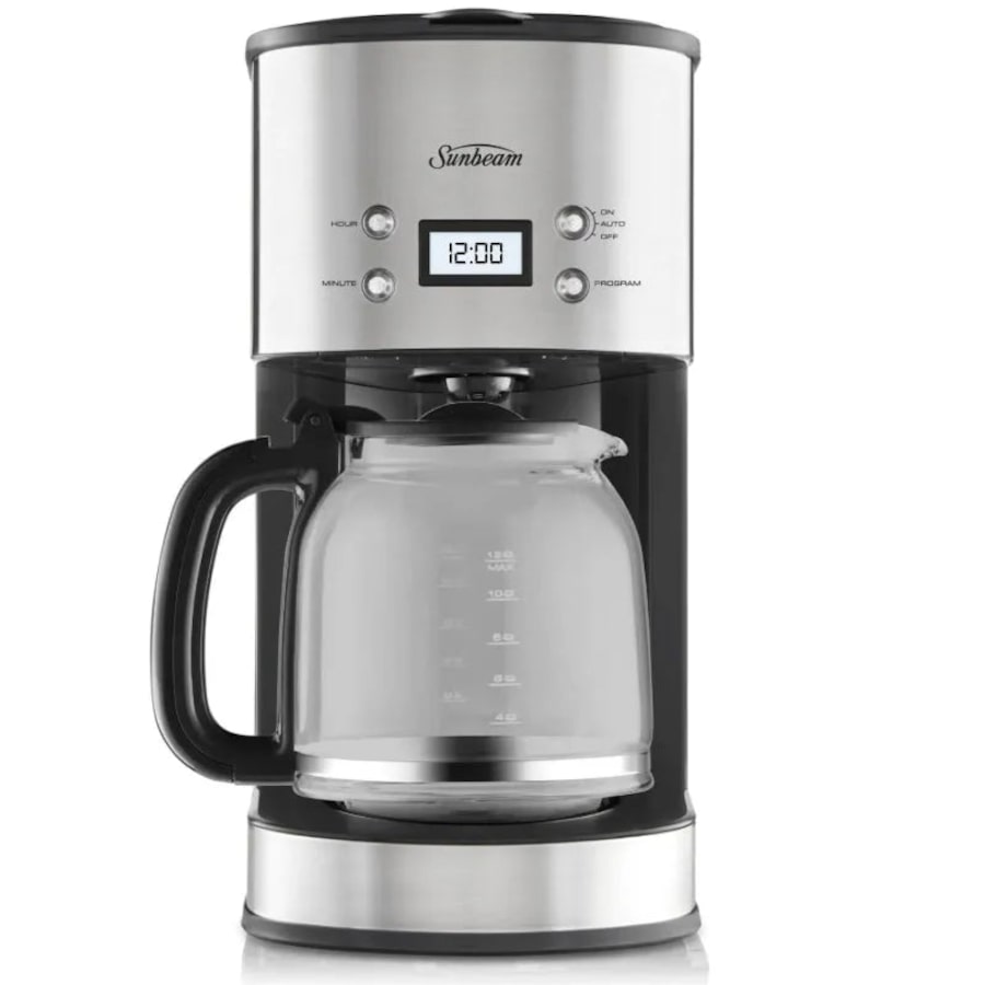 Sunbeam Drip Coffee Machine Auto Brew Stainless Steel