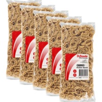 Esselte Superior Rubber Bands Size No.10 500g Bag Pack 5 BULK