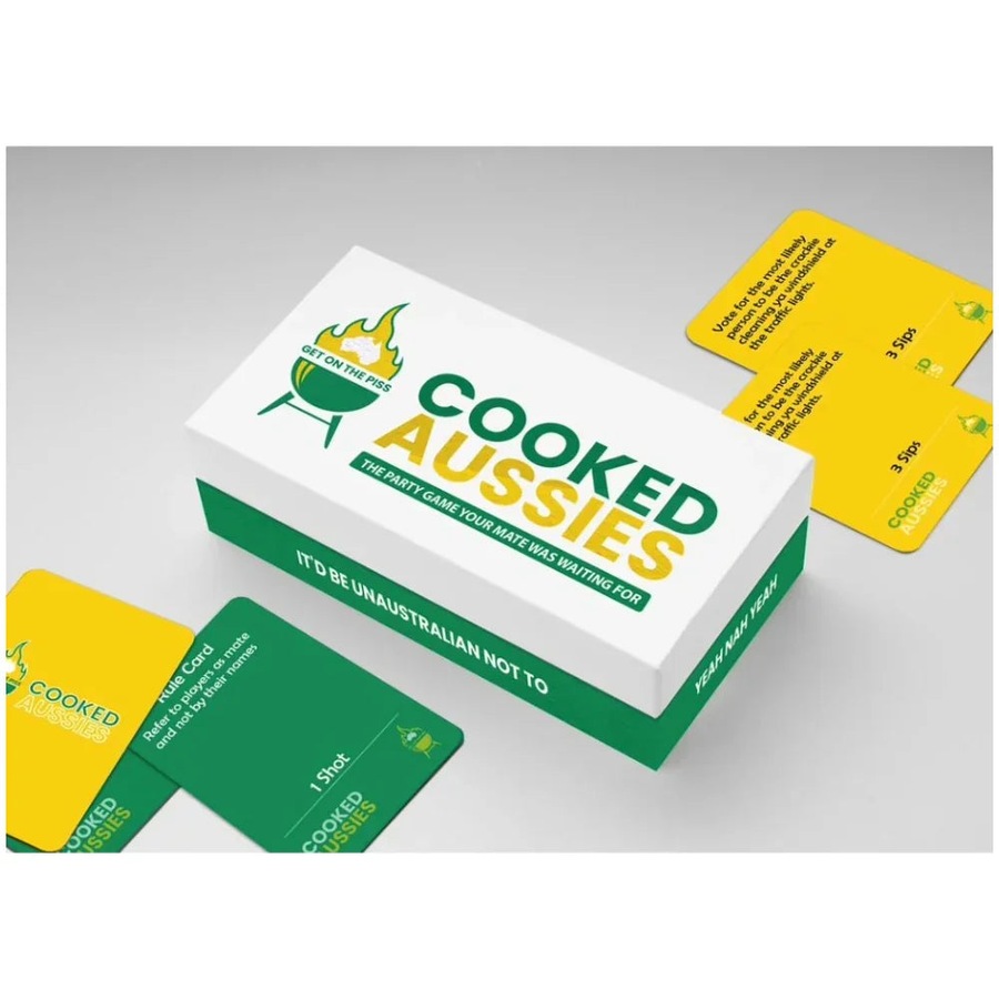 Swiss Alps Games Cooked Aussies Card Party Game