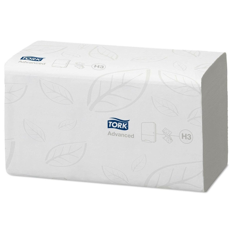 Tork 290163 Soft Singlefold H3 Hand Towels 2ply Advanced 250 Sheets x 15 Packs/Carton