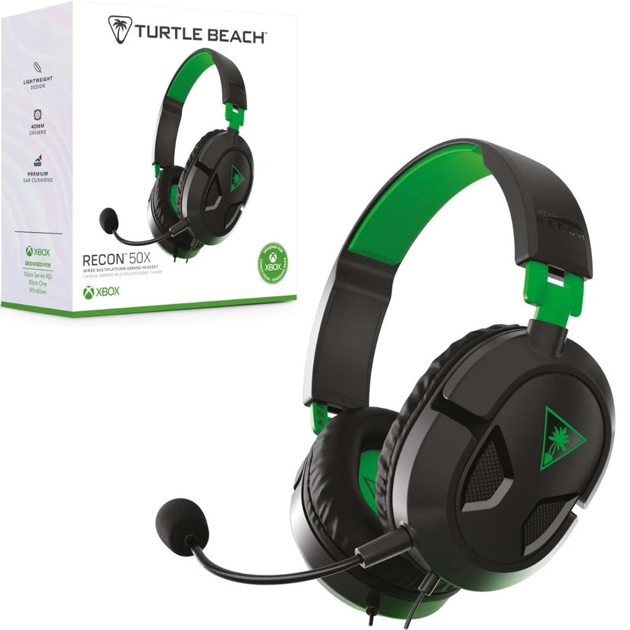Turtle Beach Recon 50X Headset Headphones Ear Force XBOX