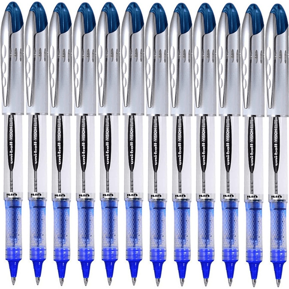 Uni-Ball Vision Elite Rollerball Minen, 1.0 Mm Dick, Blau-schwarze Tinte – Nachfüllminen Für Stifte