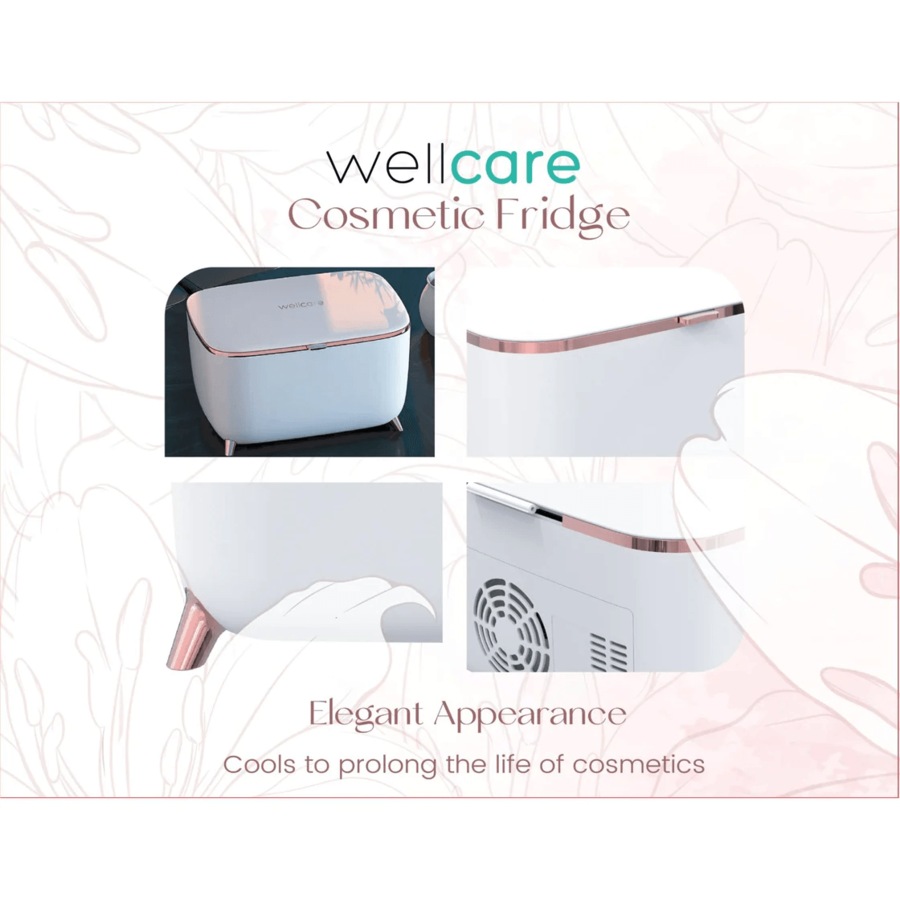 Wellcare Make Up Cosmetic Fridge 6 Litre 330x254x191mm