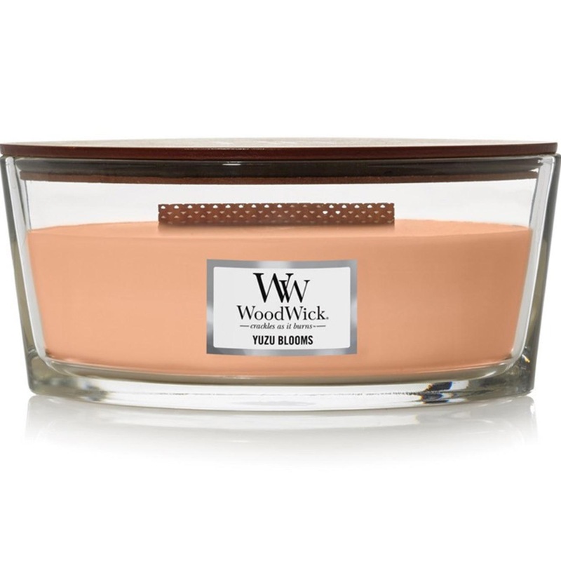 Buy Woodwick Yuzu Blooms Candle Crackles As It Burns Ellipse Hearthwick