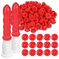 100x Caulk Cap Saving Sealer Saver Open Caulking Tube Glue Nozzle Sealing