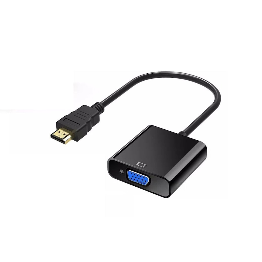 1080P HDMI Male to VGA Female Video Adapter Cable Converter Chipset Built-in