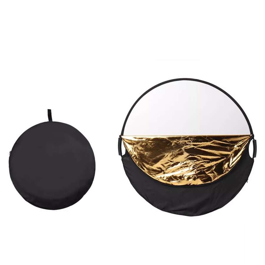 110CM 5in1 Photo Reflector With Handle Grip Studio Photography Light Collapsible