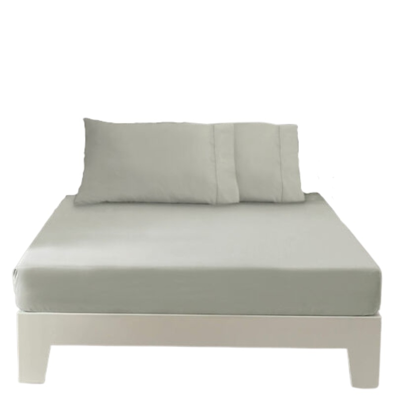 Buy 1500TC Supreme Egyptian Cotton Full Sheet Set Grey MyDeal