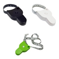 150cm Retractable Body Tape Ruler Accurate Fitness Measure Body Fat Caliper