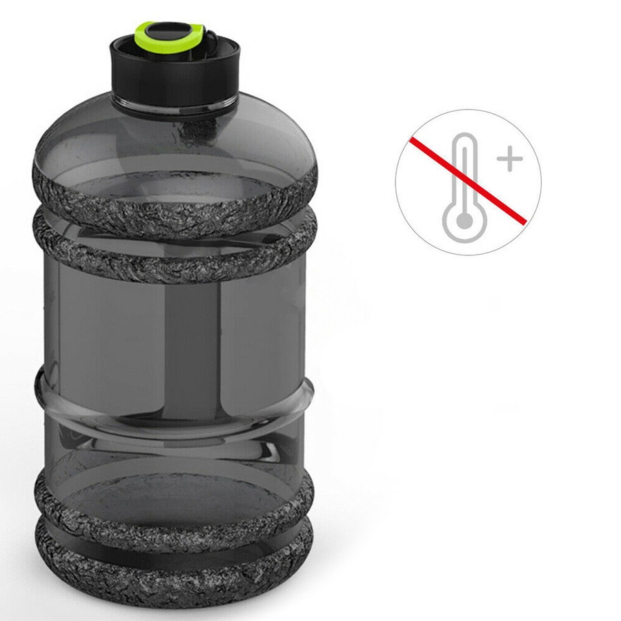 2.2L Large Water Bottle Cap Drink Kettle Sport Gym Training Workout