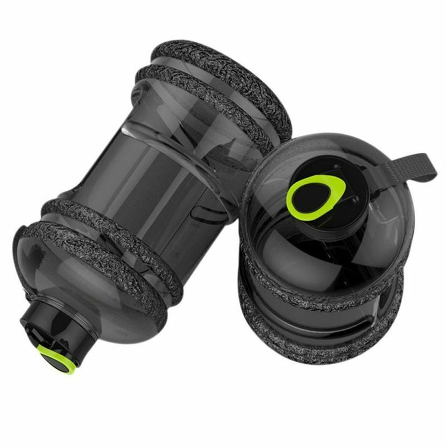 2.2L Large Water Bottle Cap Drink Kettle Sport Gym Training Workout