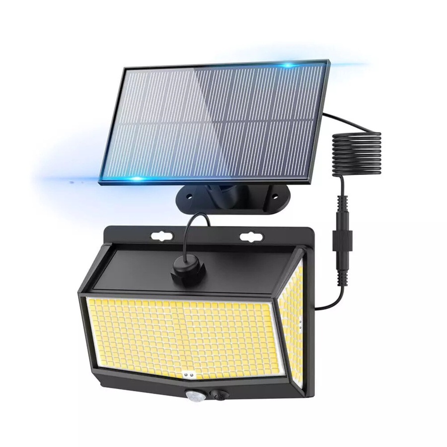 468 LED Solar Flood Light Motion Sensor Security Wall Yard Garden Outdoor Lamp