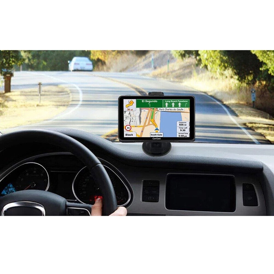 4G Car LCD Navigation GPS Navigator Speedcam Sat Nav Lifetime Map MP3 - 5in
