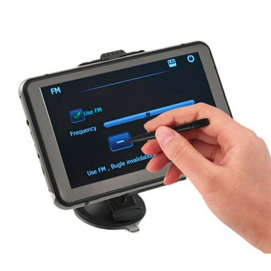 4G Car LCD Navigation GPS Navigator Speedcam Sat Nav Lifetime Map MP3 - 5in