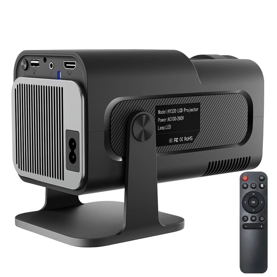 4K 1080P Mini Portable LED Projector Wifi Bluetooth Android Smart Home Projector