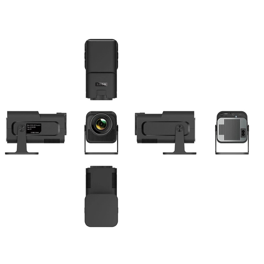 4K 1080P Mini Portable LED Projector Wifi Bluetooth Android Smart Home Projector