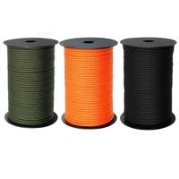 9 Strand Core Rope 550 Paracord Parachute Cord Lanyard Mil Spec Type 3 - 100m