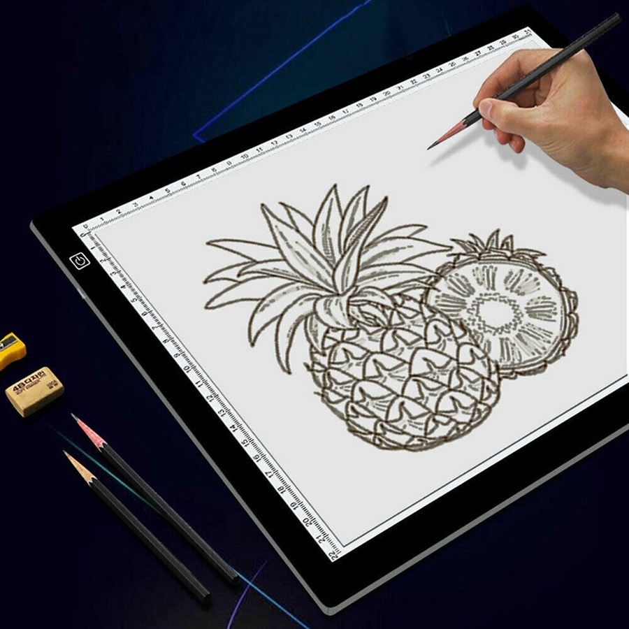 A3 LED Dimmable Tracing Light Box Drawing Board Art Design Pad Copy Lightbox