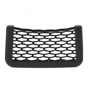Auto Car SUV Seat Side Back Storage Net Bag Phone Holder Pocket Organizers - 2pcs