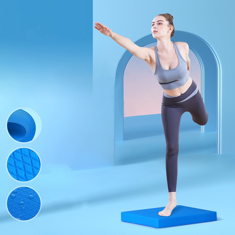 Balance Foam Pad Thickened TPE Yoga Mat Block Pad Equipment For Physical Therapy