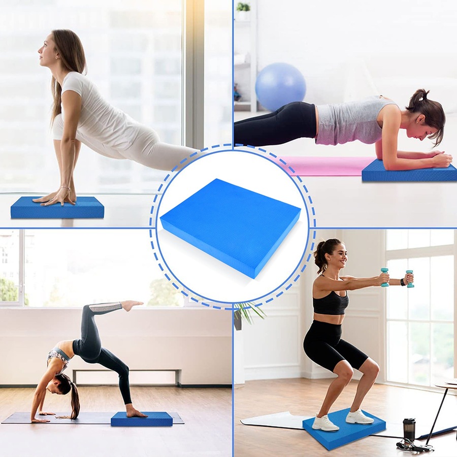 Balance Foam Pad Thickened TPE Yoga Mat Block Pad Equipment For Physical Therapy