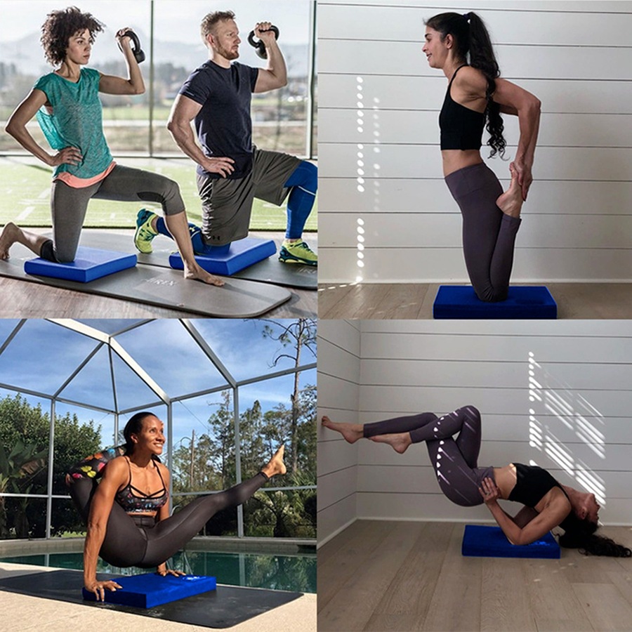 Balance Foam Pad Thickened TPE Yoga Mat Block Pad Equipment For Physical Therapy