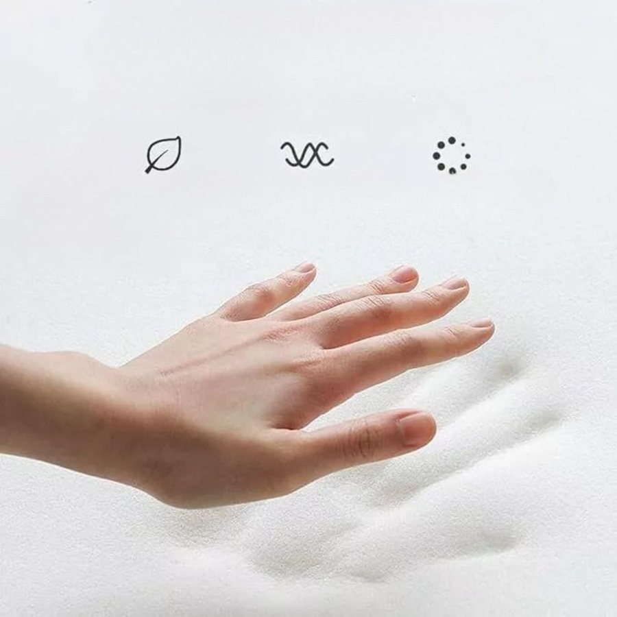 Bamboo Lower Back Support Chair Seat Cushion Posture Pillow Lumbar