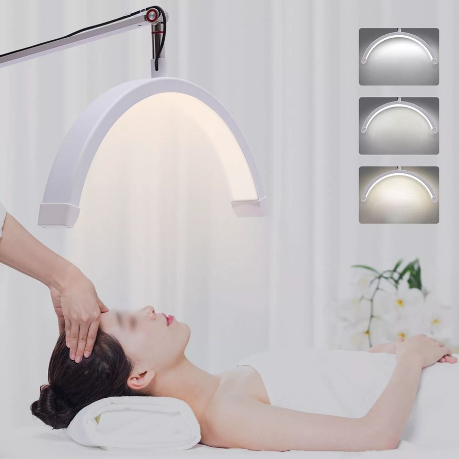 Beauty Half Moon Floor Fill Lamp LED Lash Light for Salon Eyelash Makeup