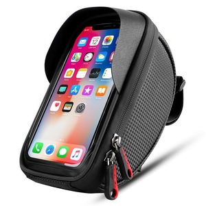 Bicycle Bike Front Frame Tube Bag Accessories For Mobile Phone Pannier Pouch