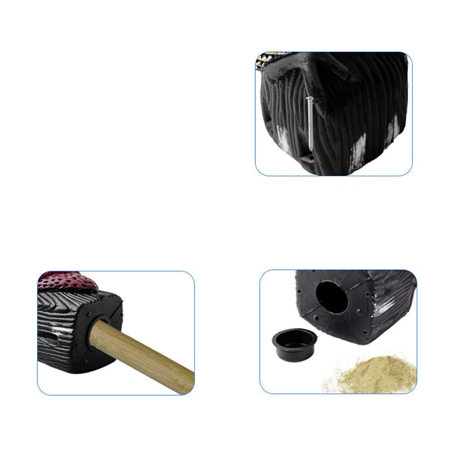 Bird Deterrent Realistic Owl Decoy Pigeon Crows Scarer Scarecrow Repeller Patio