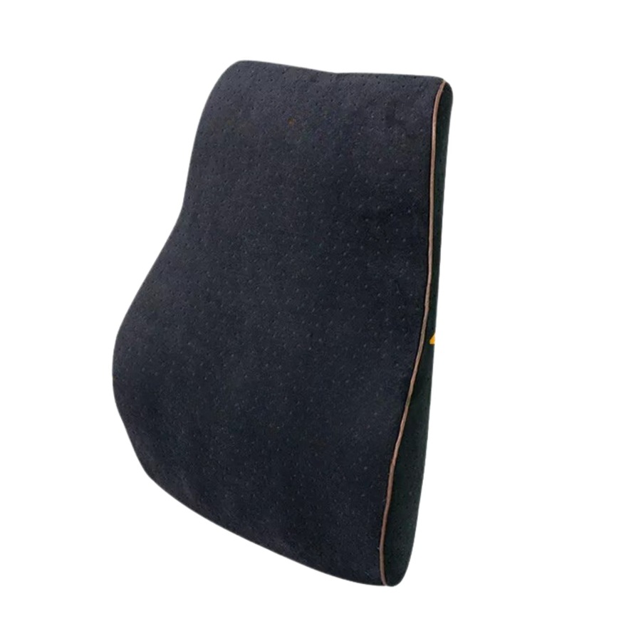 Black Memory Foam Lumbar Back Support Cushion Pillow Home Car Office Seat Chair