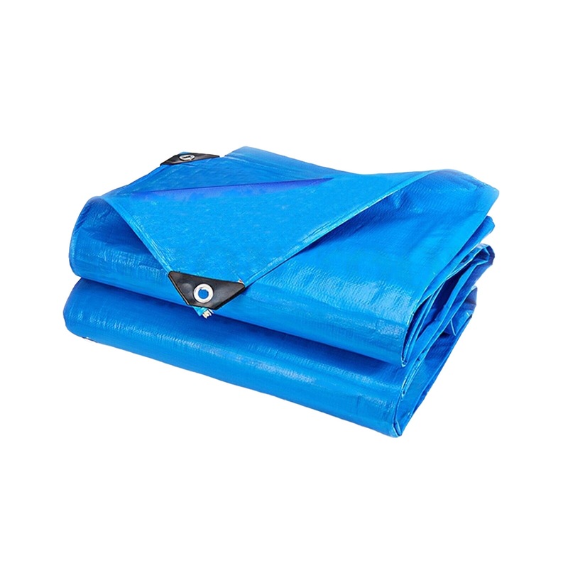 Buy Blue Tarpaulin Tarp Waterproof Camping Poly Tarps Cover Sheet Truck