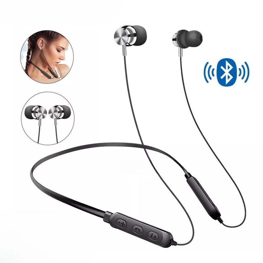 Bluetooth Headphones TWS Wireless Headset Noise Cancelling Earphones with Mic