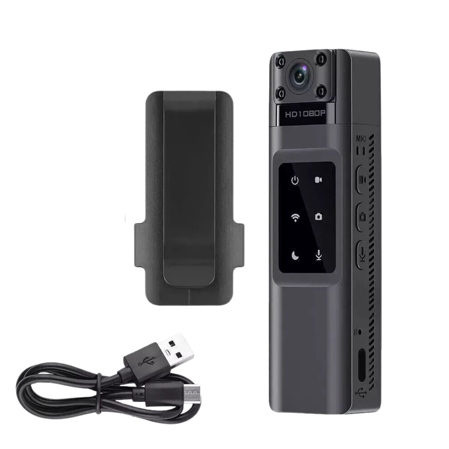 Body Camera 1080P Portable Night Vision Cam Video Recorder