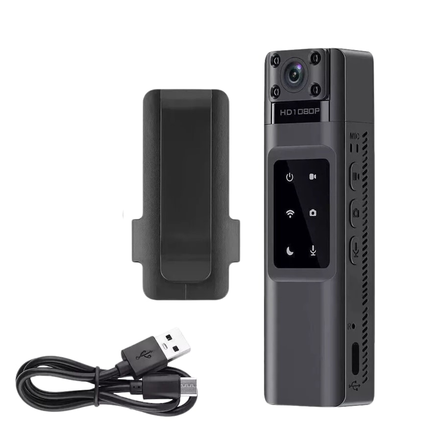 Body Camera 1080P Portable Night Vision Cam Video Recorder