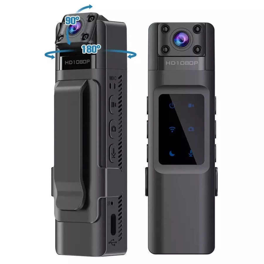 Body Camera 1080P Portable Night Vision Cam Video Recorder