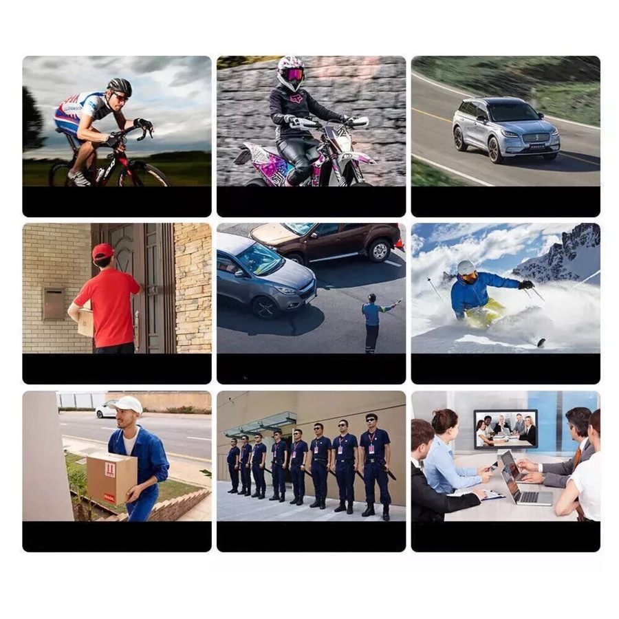 Body Camera 1080P Portable Night Vision Cam Video Recorder