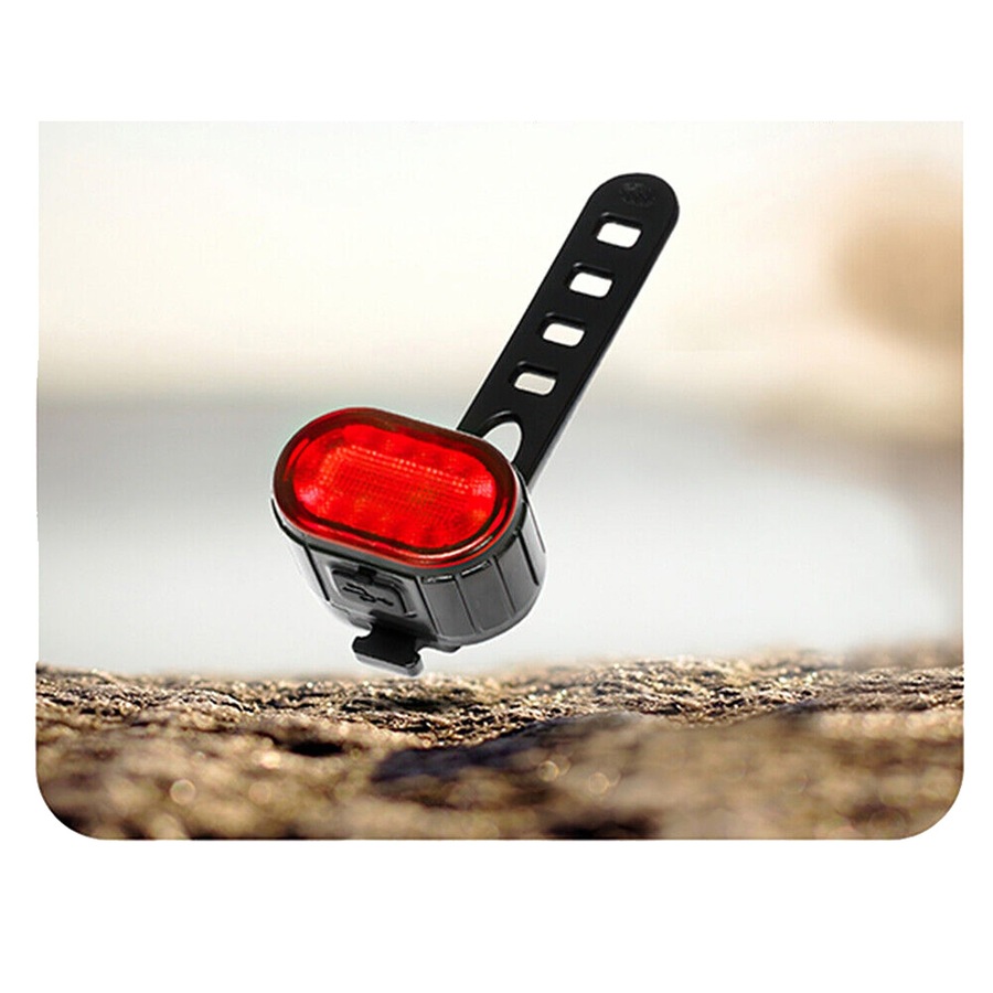 Bright LED Bike Lights Set USB Rechargeable Front Rear Mountain Bicycle Light