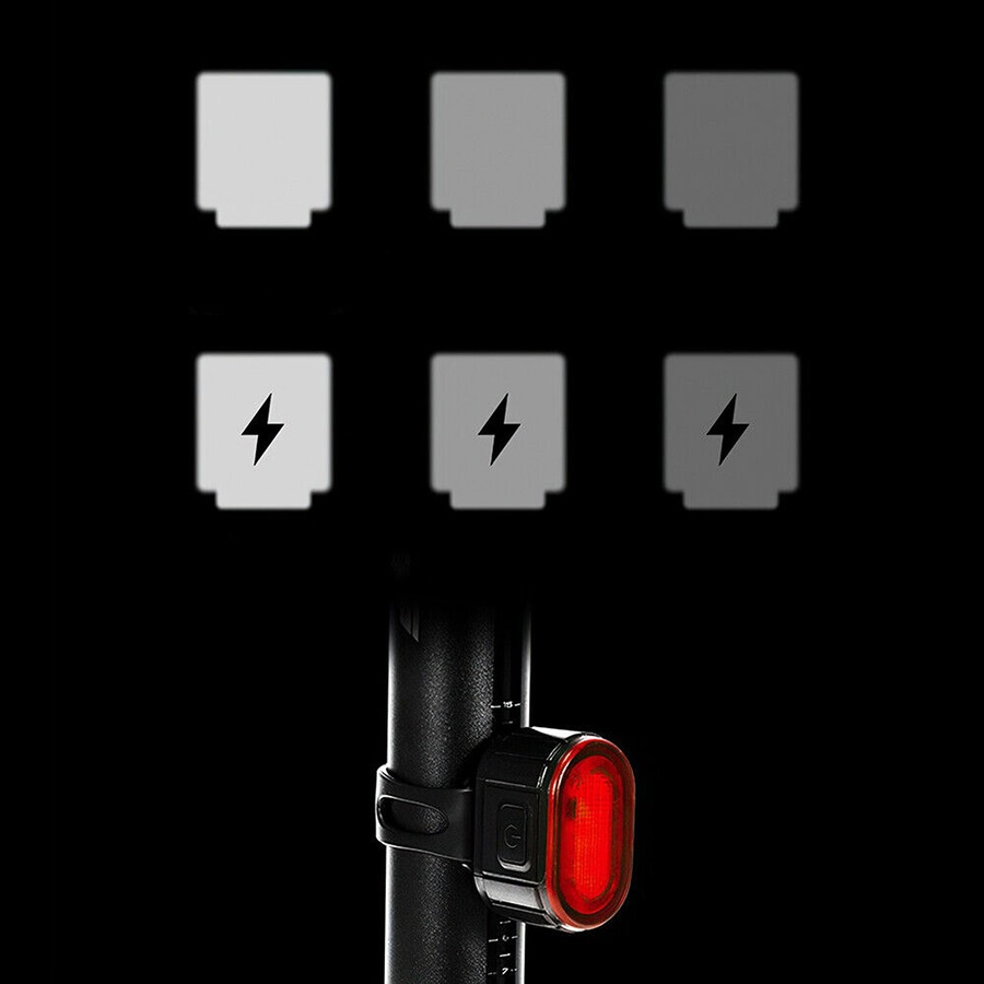 Bright LED Bike Lights Set USB Rechargeable Front Rear Mountain Bicycle Light