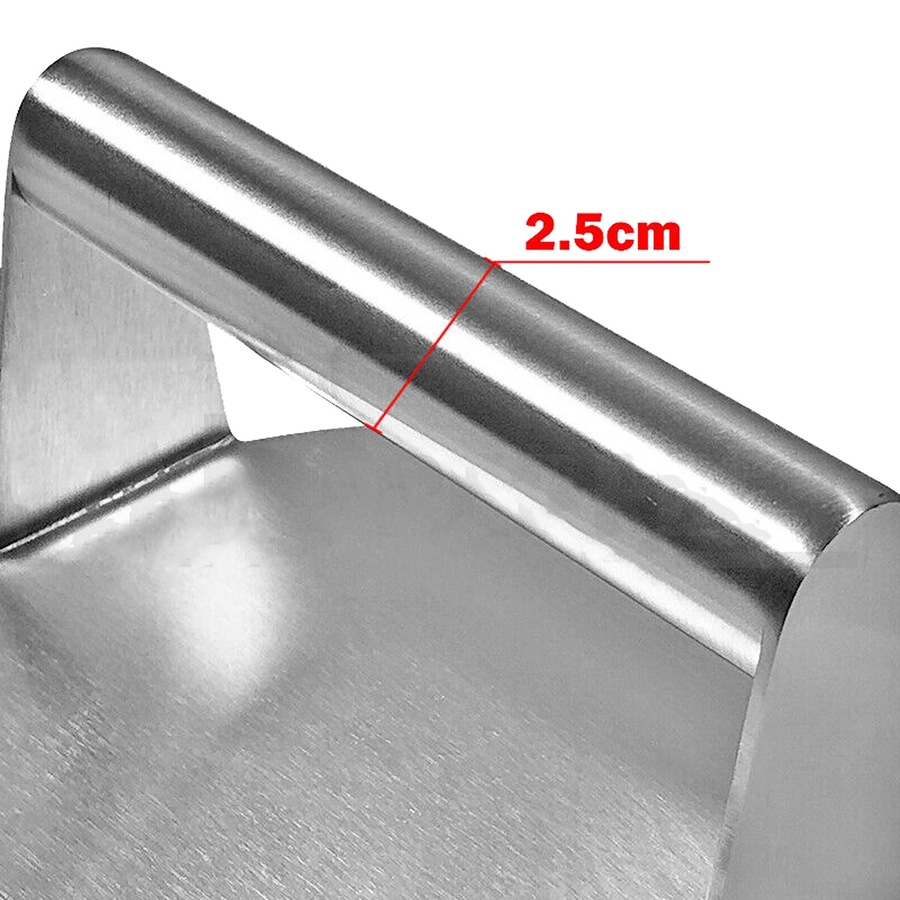 Burger Press Meat Smasher Hamburger No-Rust Steak for Griddle Accessory Home BBQ