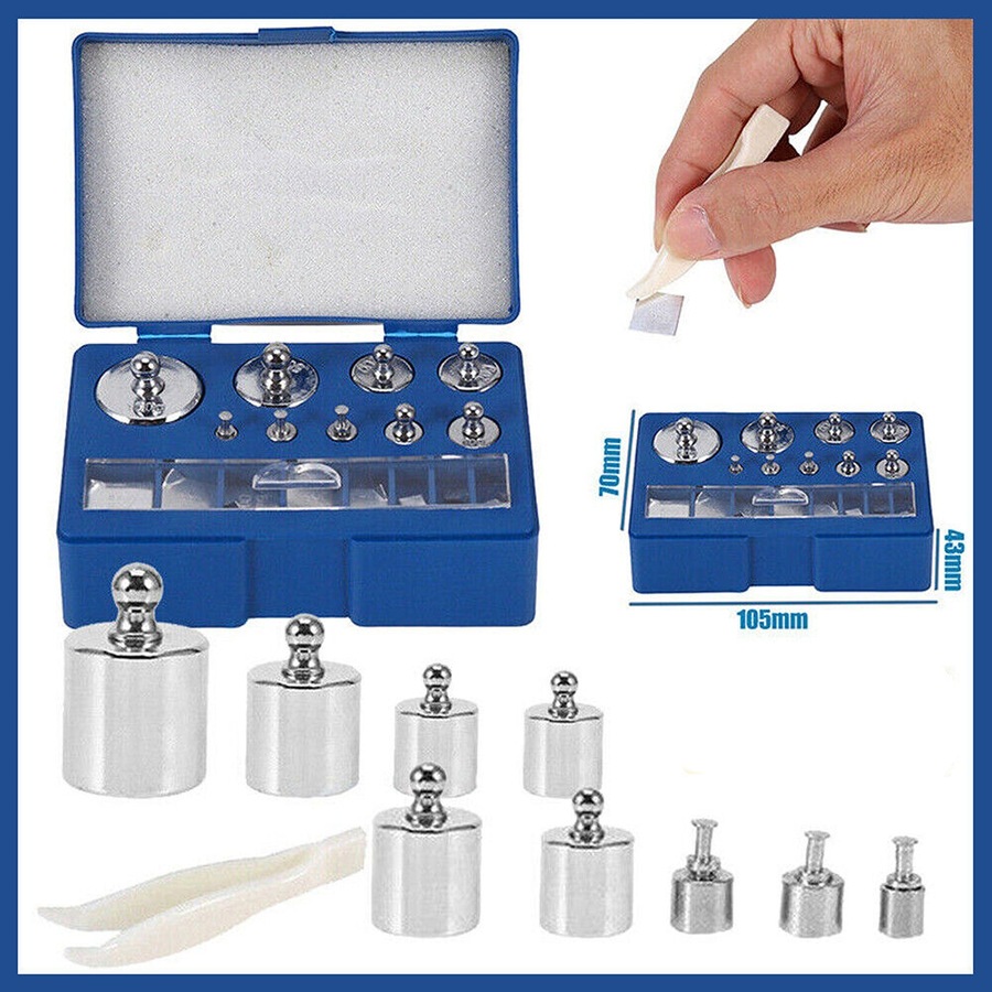 Calibration Weights 1 2 5 10 20 50 100g 10 20 50 100 200 500mg Scale Test