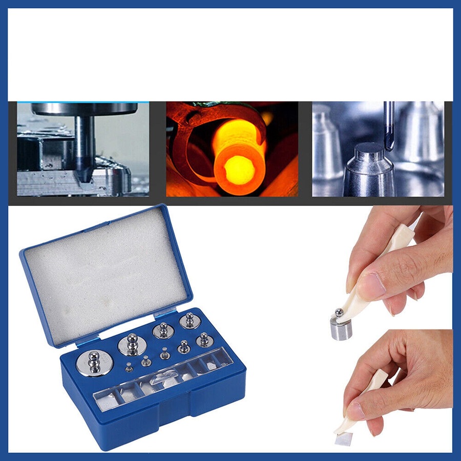 Calibration Weights 1 2 5 10 20 50 100g 10 20 50 100 200 500mg Scale Test