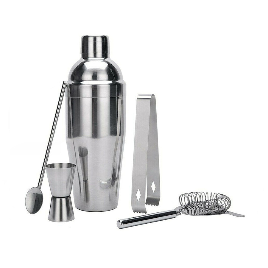 Cocktail Shaker Set Maker Mixer Martini Spirits Bar Strainer Bartender Kit - 750ML