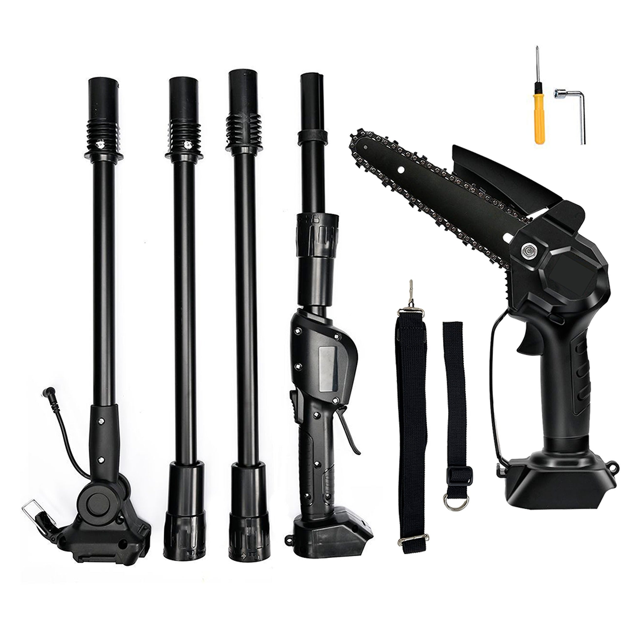 Cordless Chainsaw Pole Tool Tree Pruner Telescopic For Makita 18V Battery