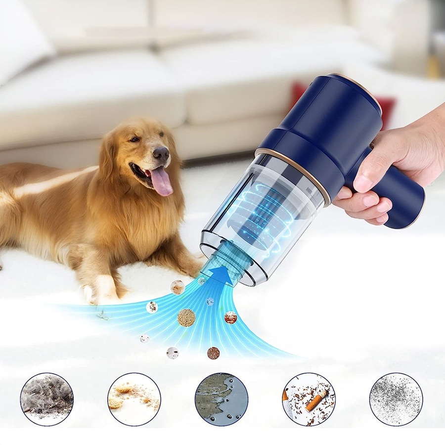 Cordless Handheld Car Vacuum Cleaner Mini Portable Auto Wireless Duster - 42000RPM