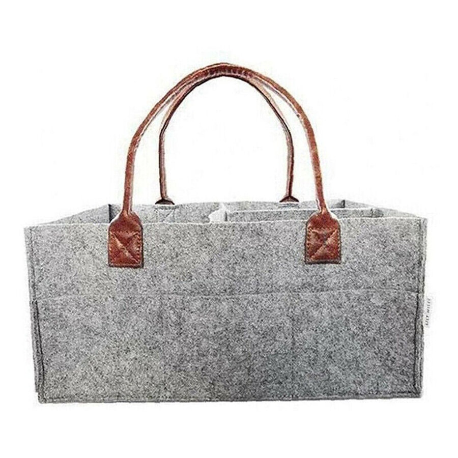 Diaper Caddy Nursery Storage Baby Organizer Basket Nappy Bin Infant Wipes Bag