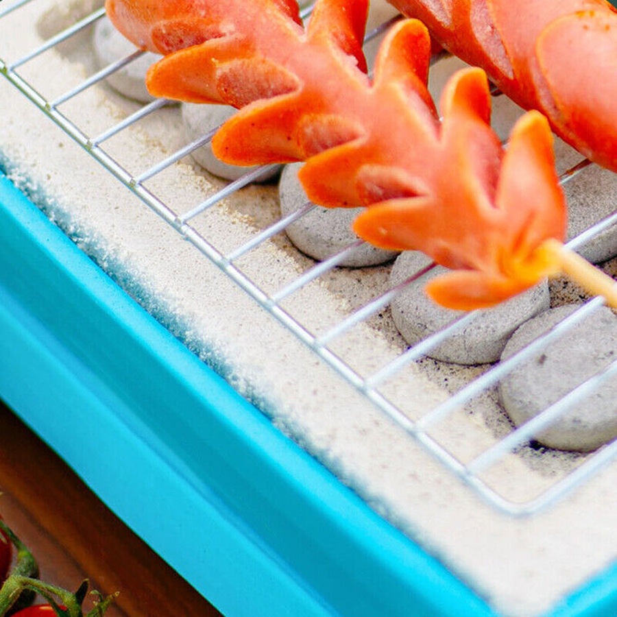 Disposable Instant BBQ Barbecue Charcoal Grill Outdoor Camping Large Cooking