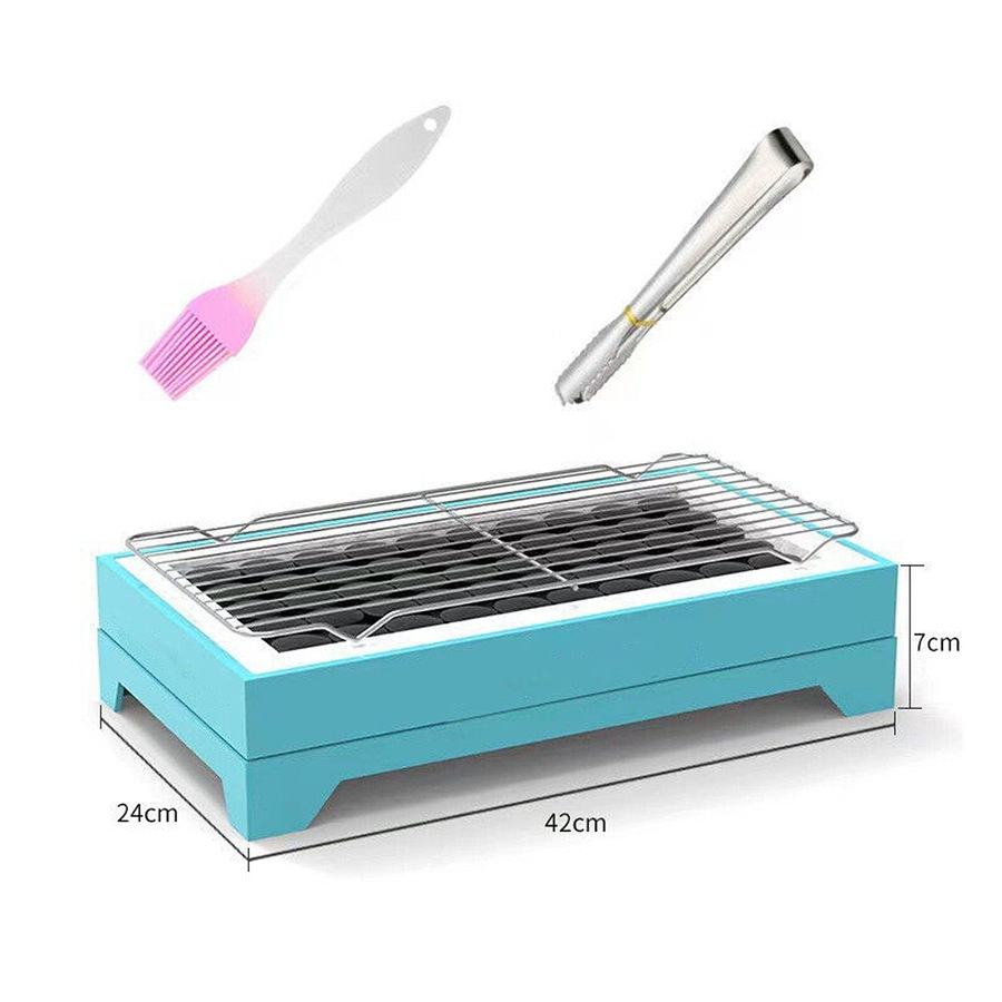 Disposable Instant BBQ Barbecue Charcoal Grill Outdoor Camping Large Cooking