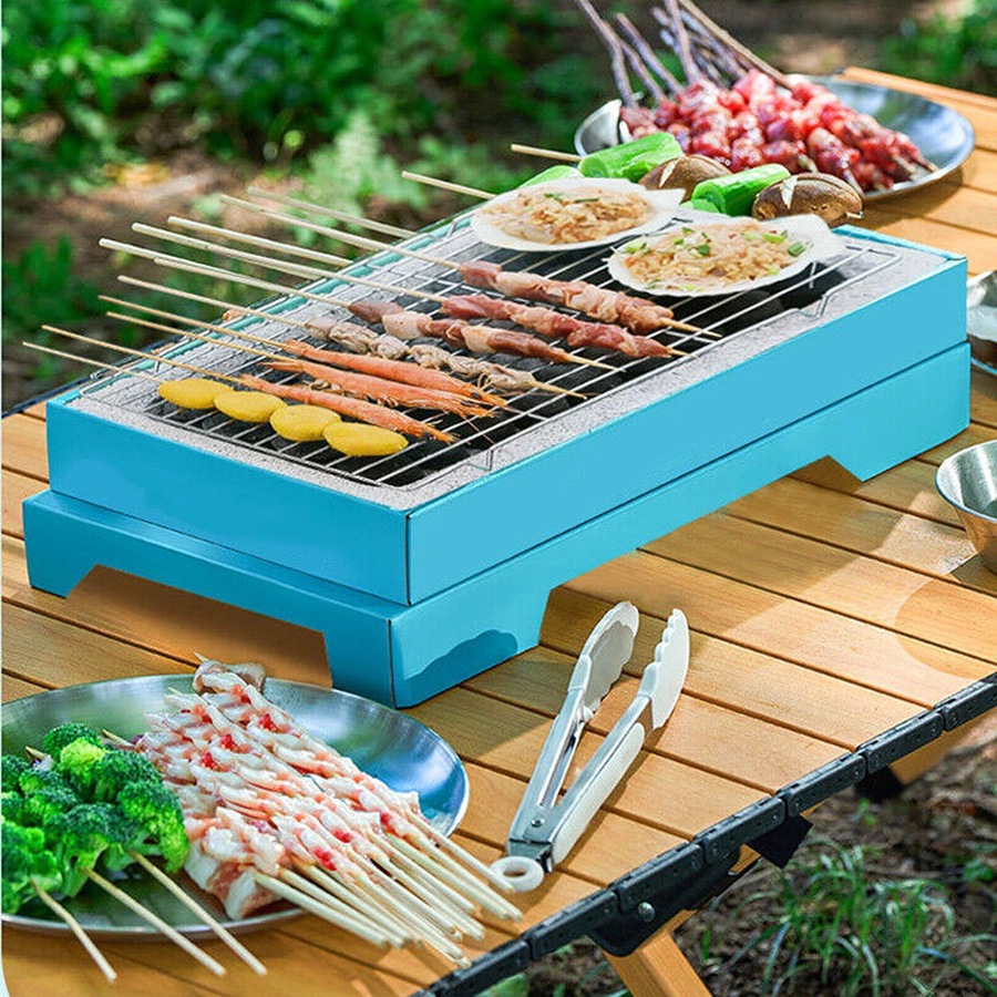 Disposable Instant BBQ Barbecue Charcoal Grill Outdoor Camping Large Cooking